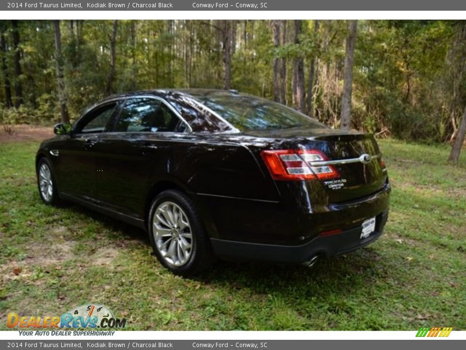 2014 Ford Taurus Limited Kodiak Brown / Charcoal Black Photo #7