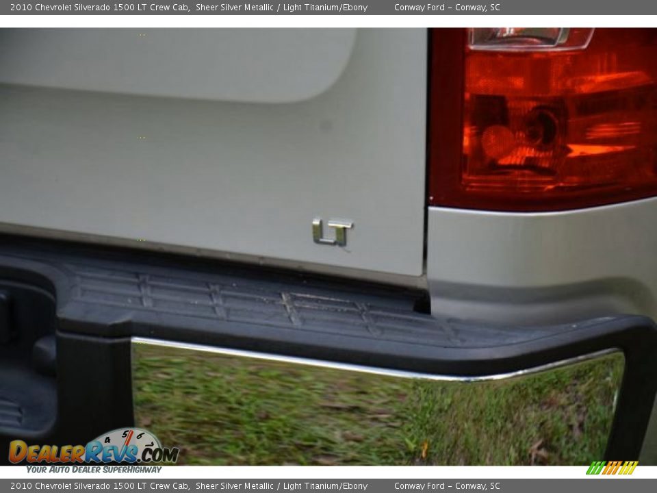 2010 Chevrolet Silverado 1500 LT Crew Cab Sheer Silver Metallic / Light Titanium/Ebony Photo #6