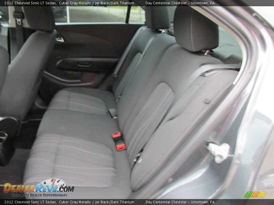 2012 Chevrolet Sonic LT Sedan Cyber Gray Metallic / Jet Black/Dark Titanium Photo #21