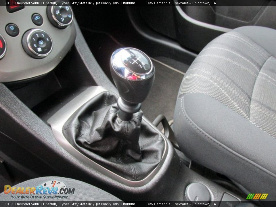 2012 Chevrolet Sonic LT Sedan Cyber Gray Metallic / Jet Black/Dark Titanium Photo #24