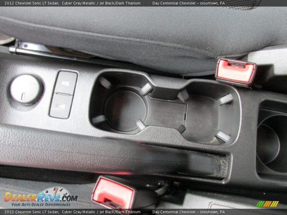 2012 Chevrolet Sonic LT Sedan Cyber Gray Metallic / Jet Black/Dark Titanium Photo #25