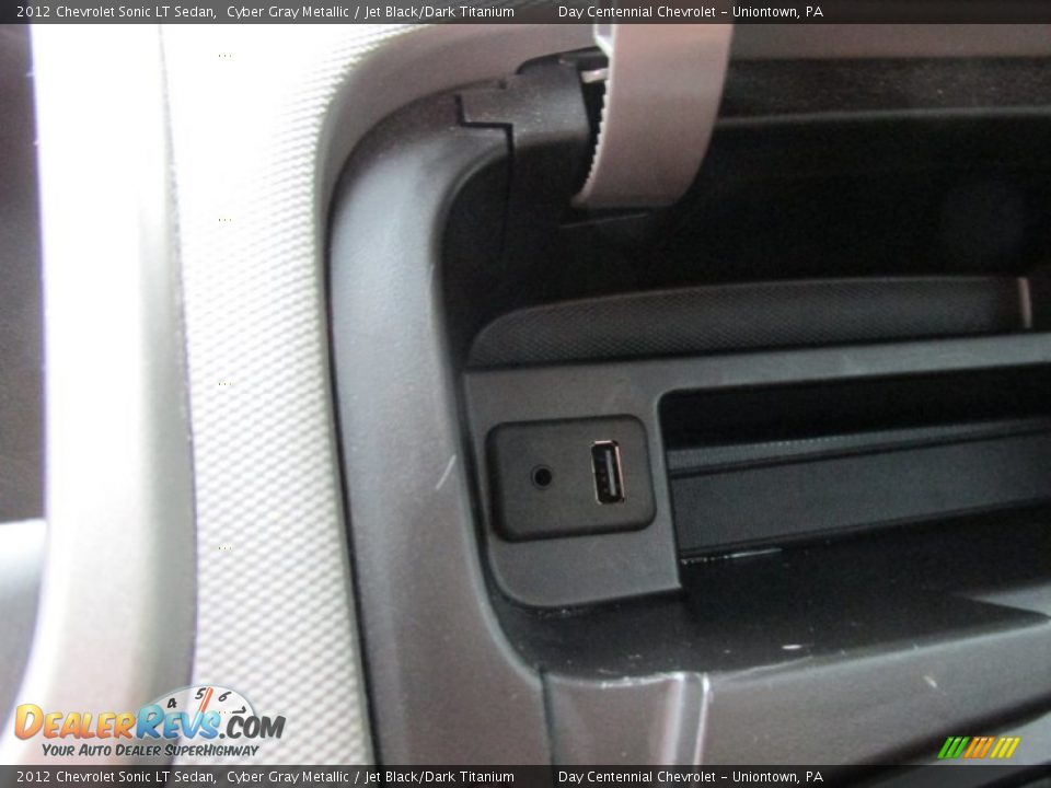 2012 Chevrolet Sonic LT Sedan Cyber Gray Metallic / Jet Black/Dark Titanium Photo #28