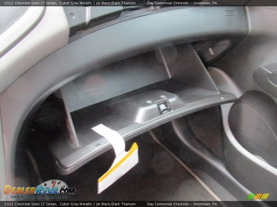 2012 Chevrolet Sonic LT Sedan Cyber Gray Metallic / Jet Black/Dark Titanium Photo #29