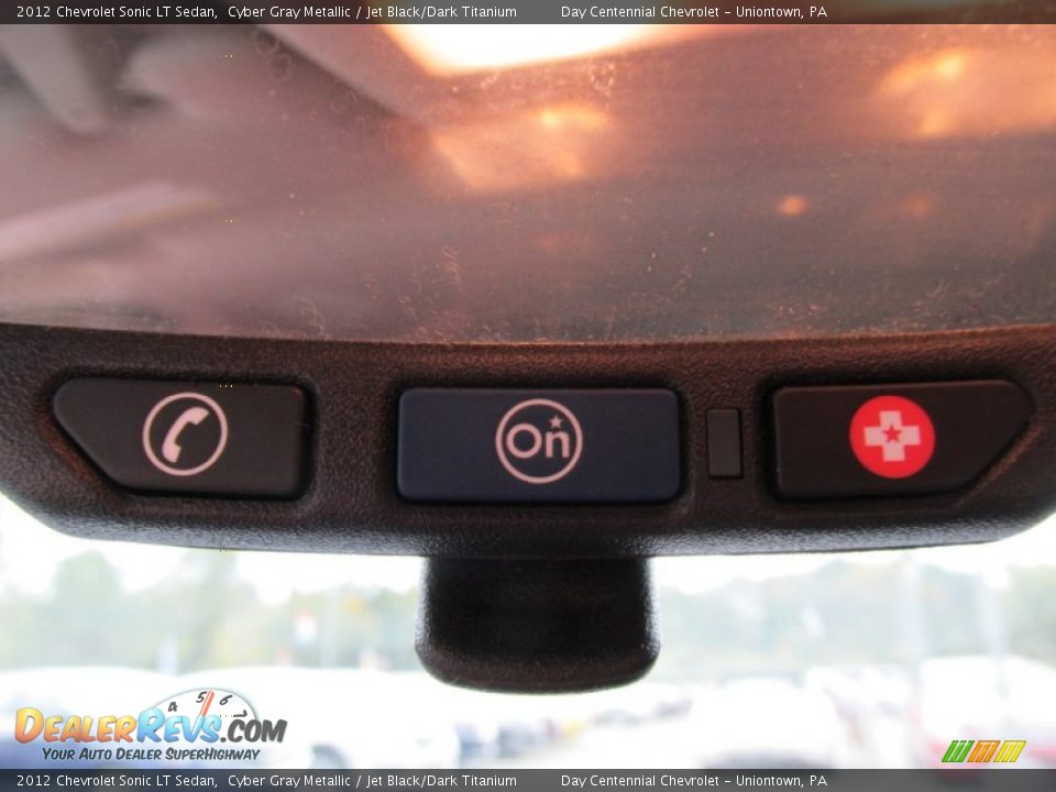 2012 Chevrolet Sonic LT Sedan Cyber Gray Metallic / Jet Black/Dark Titanium Photo #33