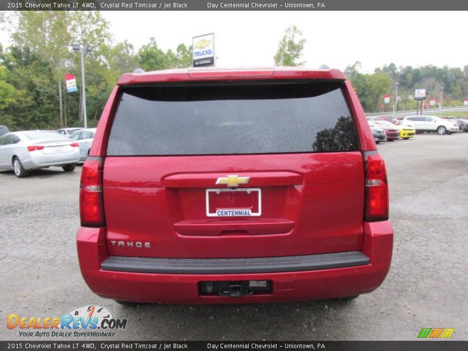 2015 Chevrolet Tahoe LT 4WD Crystal Red Tintcoat / Jet Black Photo #5