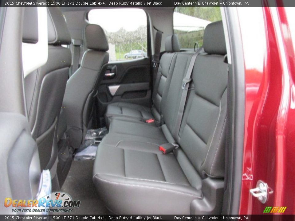2015 Chevrolet Silverado 1500 LT Z71 Double Cab 4x4 Deep Ruby Metallic / Jet Black Photo #13