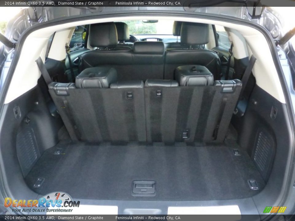 2014 Infiniti QX60 3.5 AWD Trunk Photo #20
