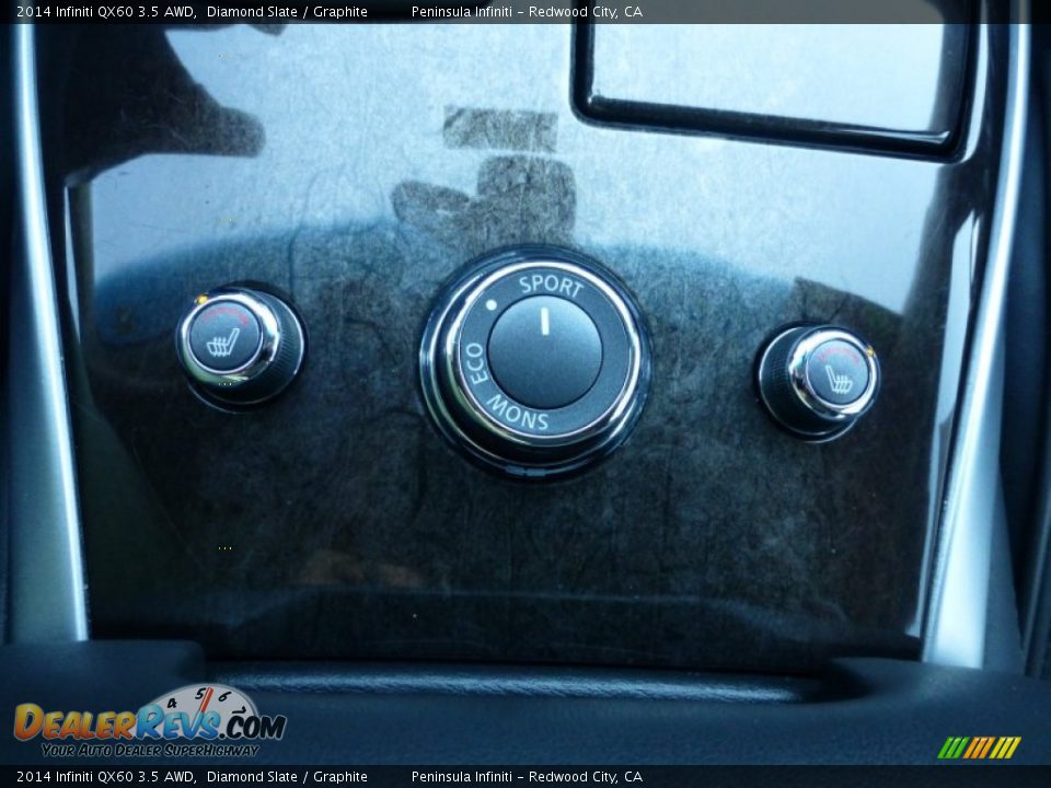 Controls of 2014 Infiniti QX60 3.5 AWD Photo #30