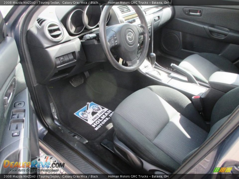 2008 Mazda MAZDA3 i Touring Sedan Galaxy Gray Mica / Black Photo #5