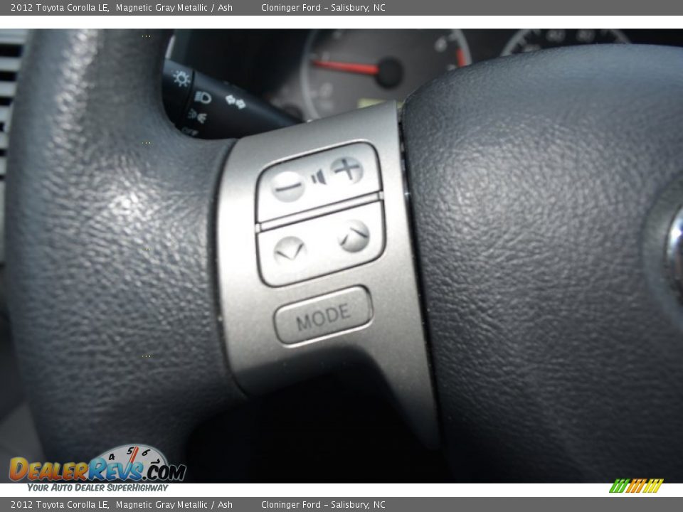 2012 Toyota Corolla LE Magnetic Gray Metallic / Ash Photo #20