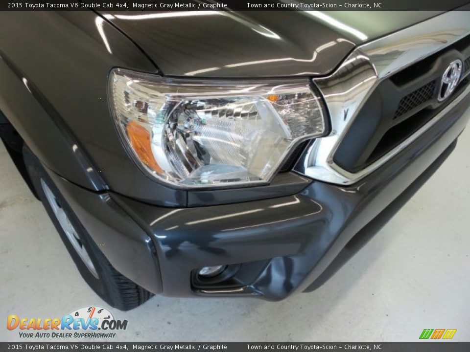 2015 Toyota Tacoma V6 Double Cab 4x4 Magnetic Gray Metallic / Graphite Photo #4