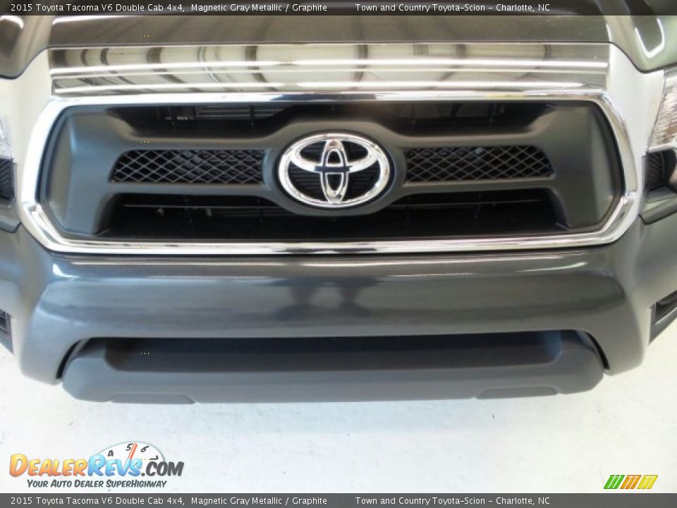 2015 Toyota Tacoma V6 Double Cab 4x4 Magnetic Gray Metallic / Graphite Photo #5