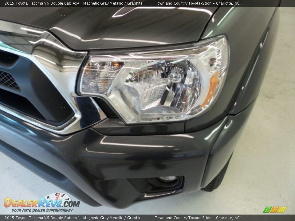 2015 Toyota Tacoma V6 Double Cab 4x4 Magnetic Gray Metallic / Graphite Photo #6