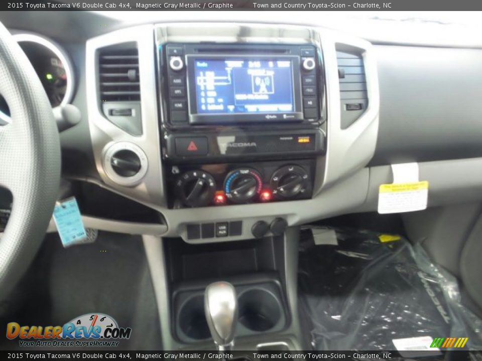 2015 Toyota Tacoma V6 Double Cab 4x4 Magnetic Gray Metallic / Graphite Photo #22