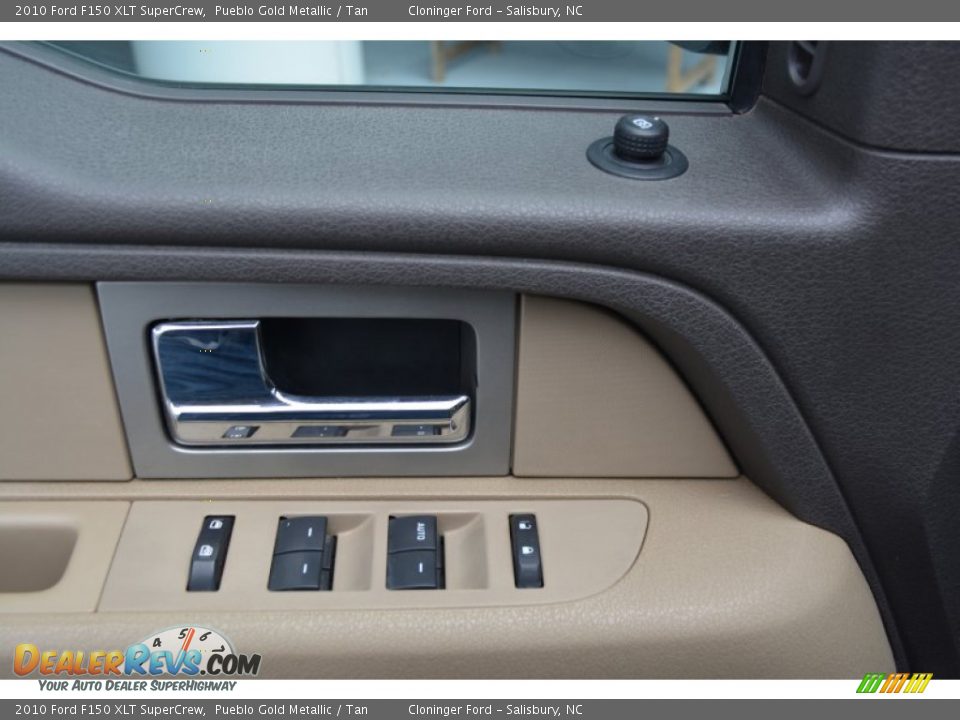 2010 Ford F150 XLT SuperCrew Pueblo Gold Metallic / Tan Photo #8