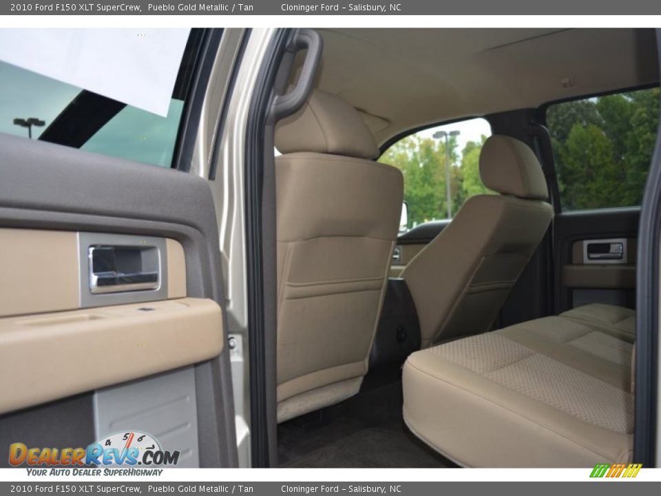 2010 Ford F150 XLT SuperCrew Pueblo Gold Metallic / Tan Photo #11