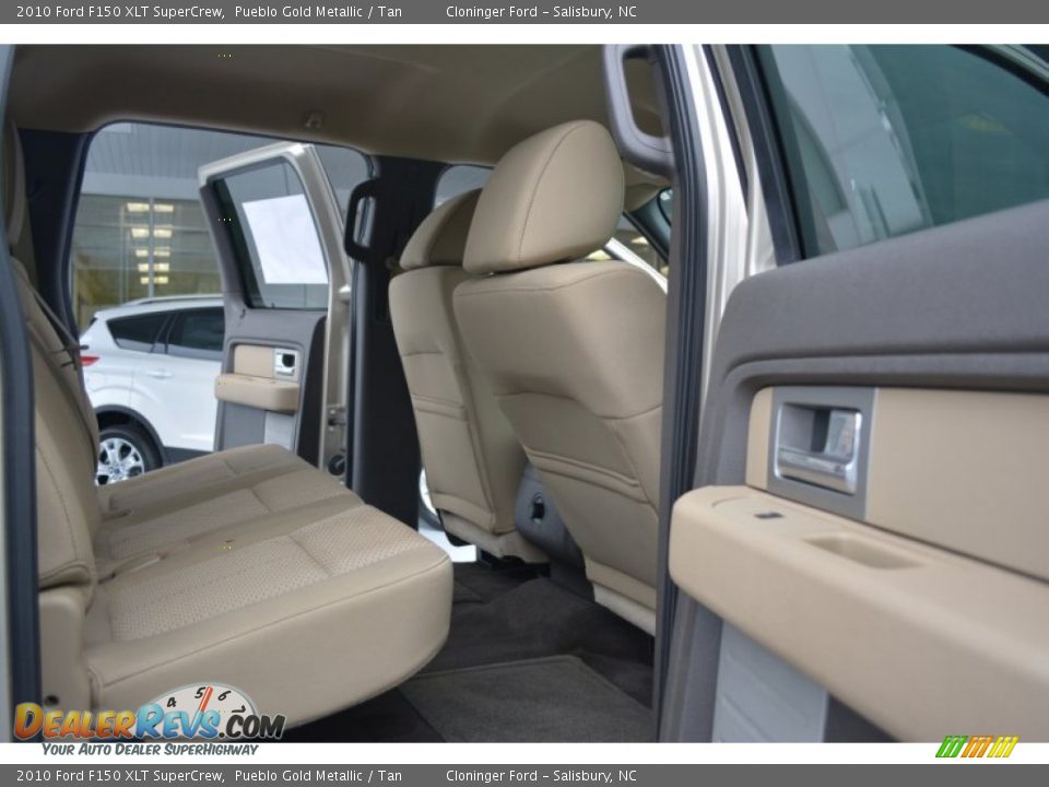 2010 Ford F150 XLT SuperCrew Pueblo Gold Metallic / Tan Photo #12