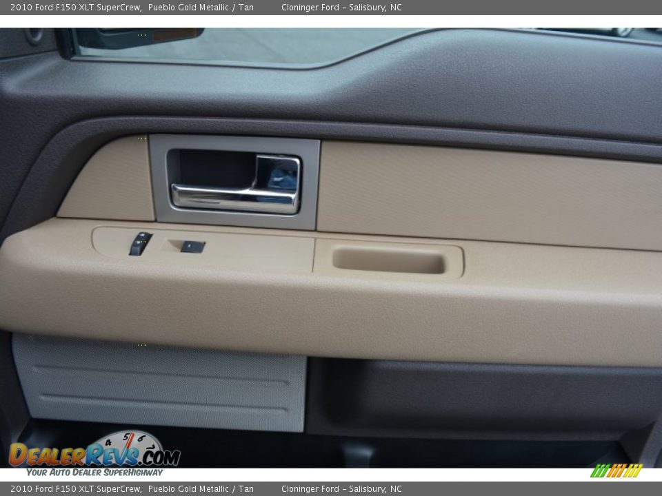 2010 Ford F150 XLT SuperCrew Pueblo Gold Metallic / Tan Photo #13