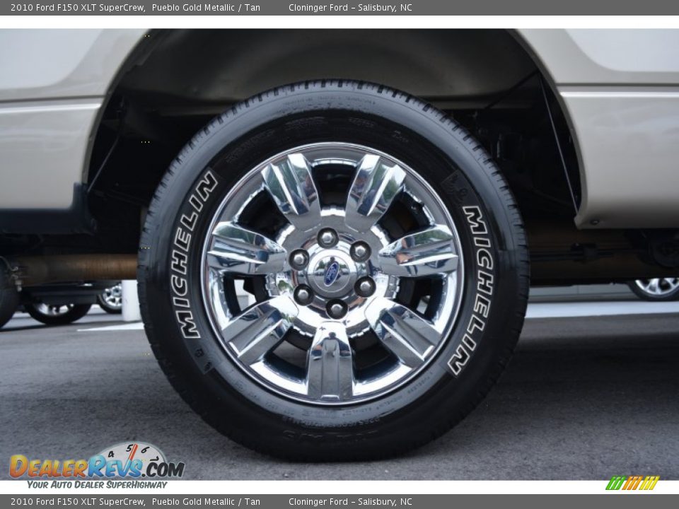 2010 Ford F150 XLT SuperCrew Pueblo Gold Metallic / Tan Photo #16