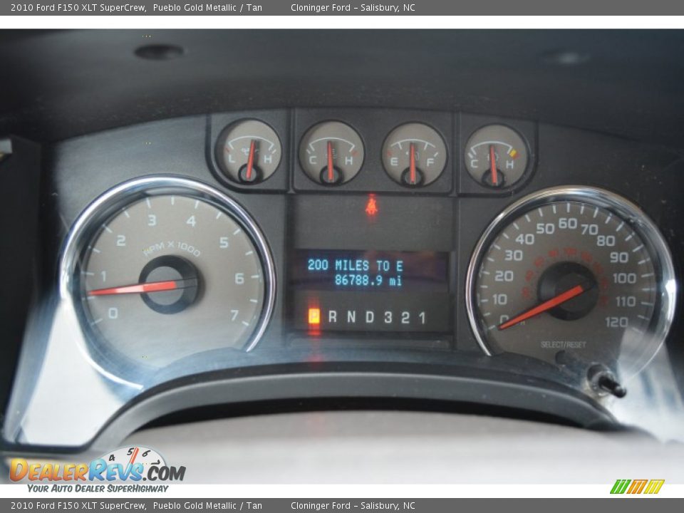 2010 Ford F150 XLT SuperCrew Pueblo Gold Metallic / Tan Photo #22