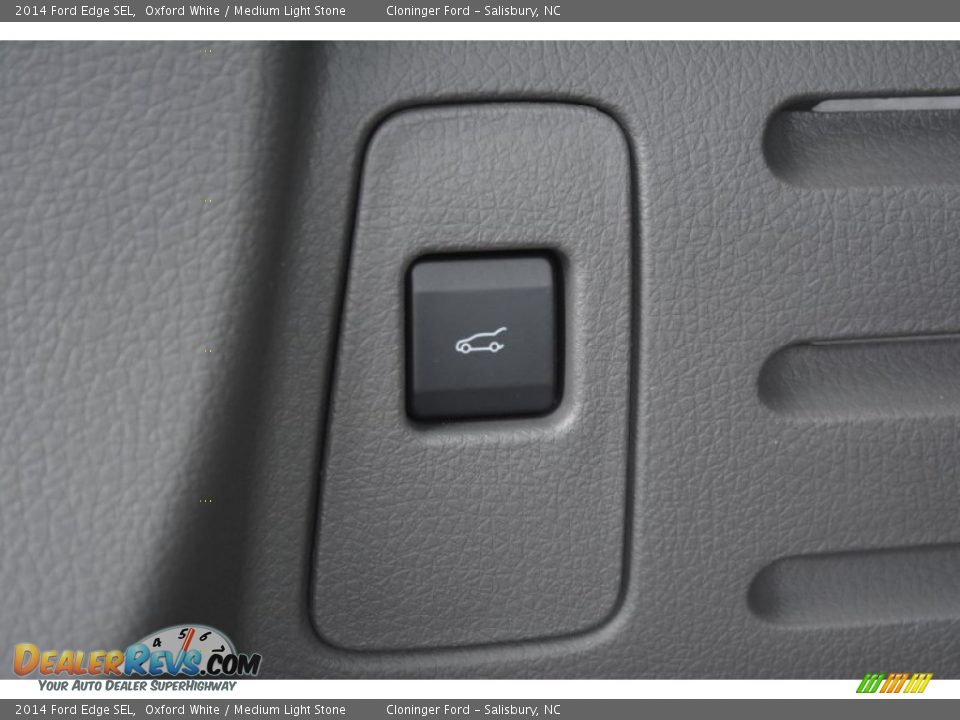 2014 Ford Edge SEL Oxford White / Medium Light Stone Photo #10