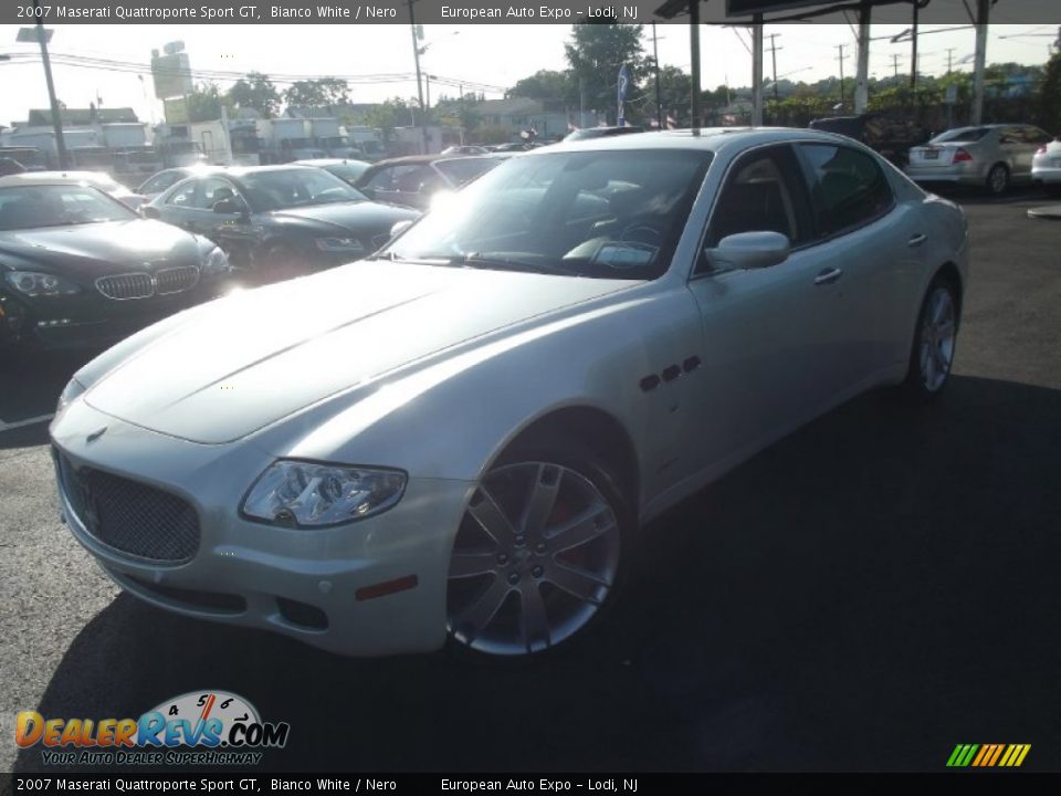 2007 Maserati Quattroporte Sport GT Bianco White / Nero Photo #1