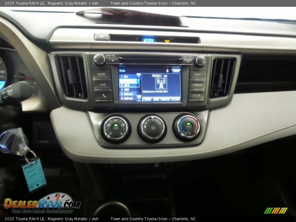 2015 Toyota RAV4 LE Magnetic Gray Metallic / Ash Photo #22