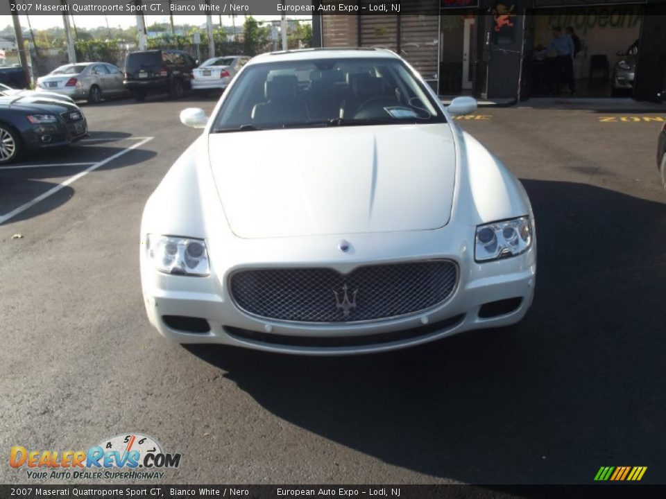 2007 Maserati Quattroporte Sport GT Bianco White / Nero Photo #7