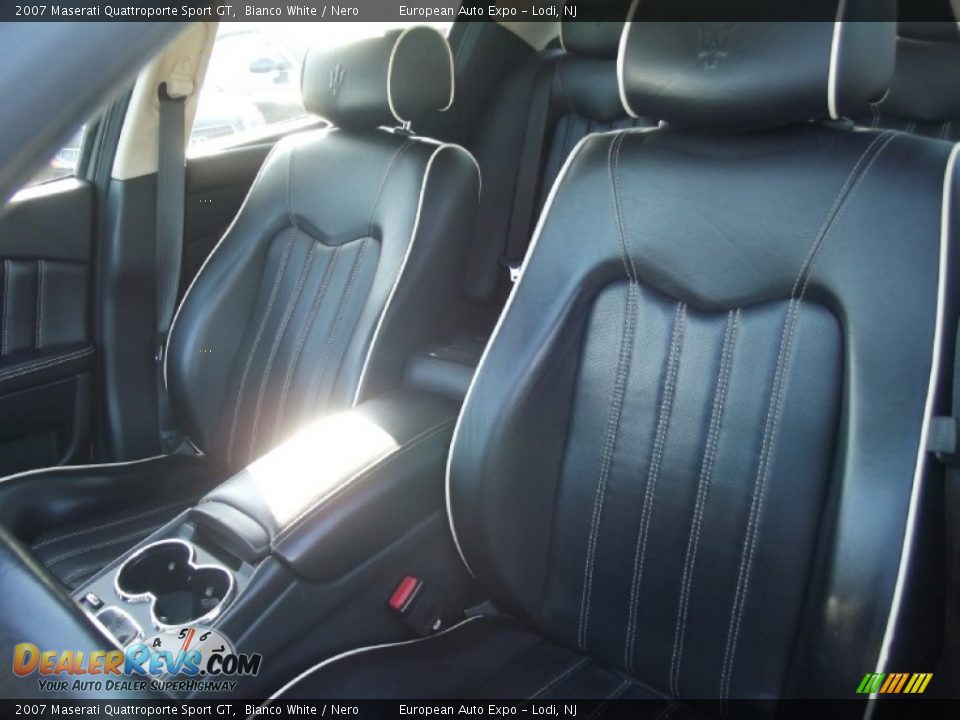 2007 Maserati Quattroporte Sport GT Bianco White / Nero Photo #9