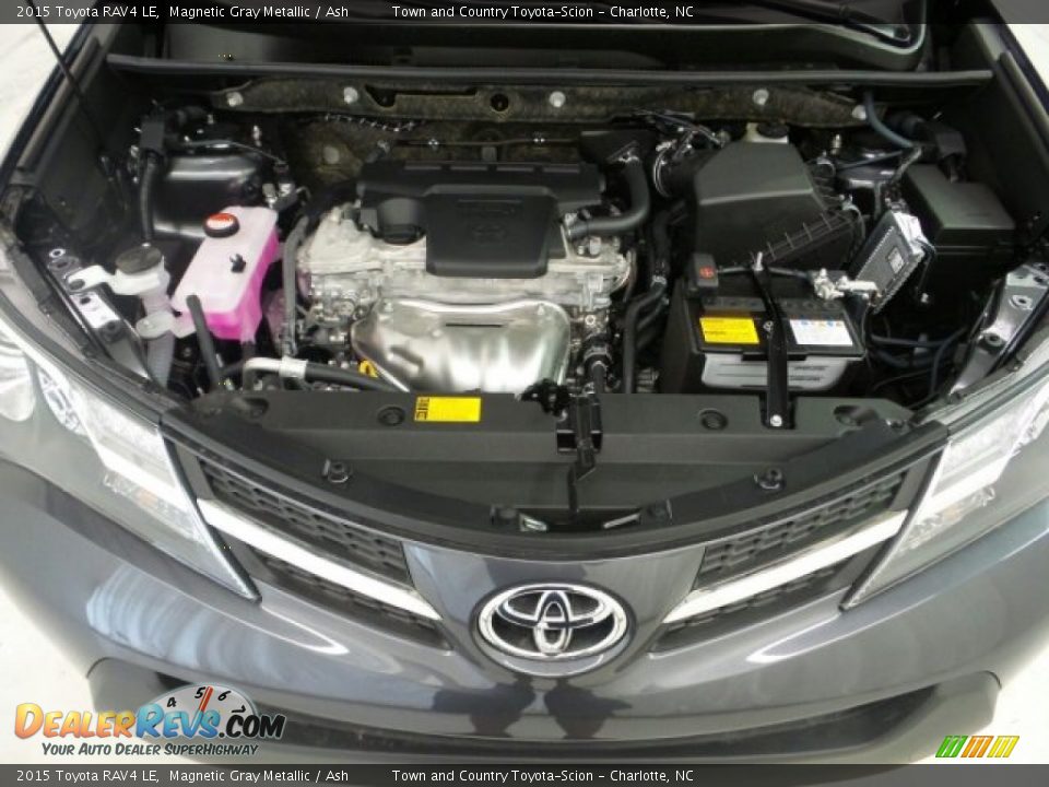2015 Toyota RAV4 LE Magnetic Gray Metallic / Ash Photo #25