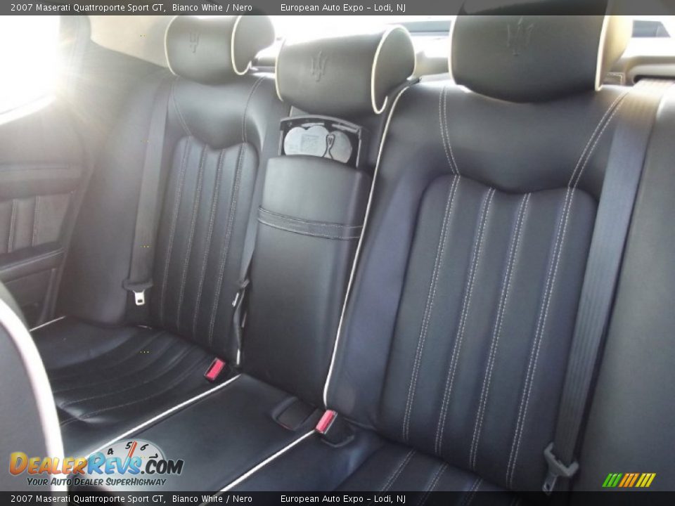 2007 Maserati Quattroporte Sport GT Bianco White / Nero Photo #11
