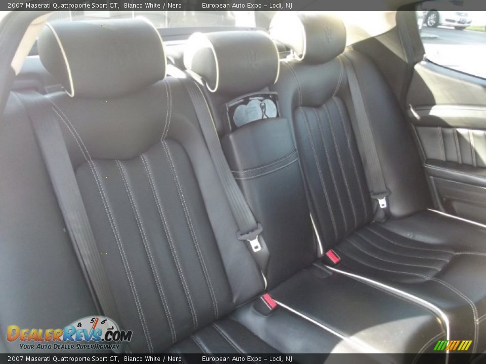 2007 Maserati Quattroporte Sport GT Bianco White / Nero Photo #13