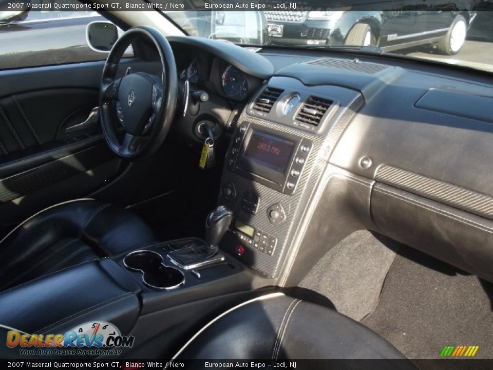 2007 Maserati Quattroporte Sport GT Bianco White / Nero Photo #14