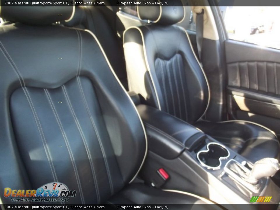 2007 Maserati Quattroporte Sport GT Bianco White / Nero Photo #15