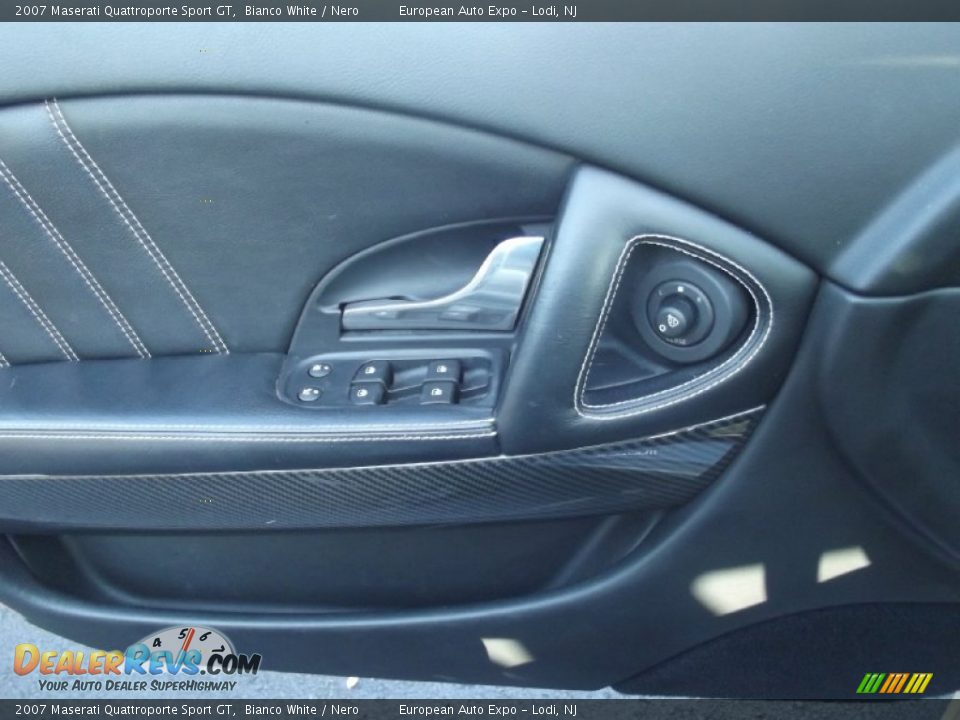 2007 Maserati Quattroporte Sport GT Bianco White / Nero Photo #16