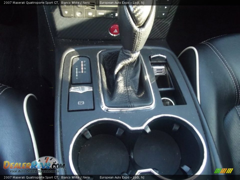 2007 Maserati Quattroporte Sport GT Bianco White / Nero Photo #28