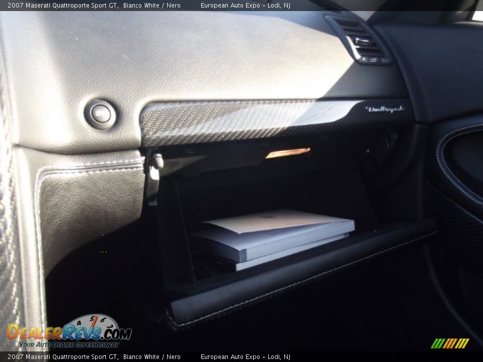 2007 Maserati Quattroporte Sport GT Bianco White / Nero Photo #29