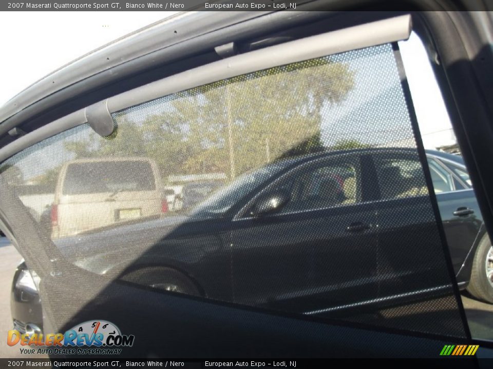 2007 Maserati Quattroporte Sport GT Bianco White / Nero Photo #34