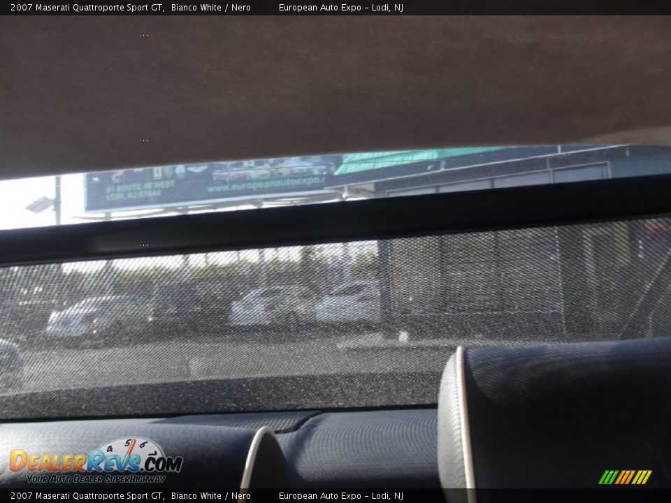 2007 Maserati Quattroporte Sport GT Bianco White / Nero Photo #35
