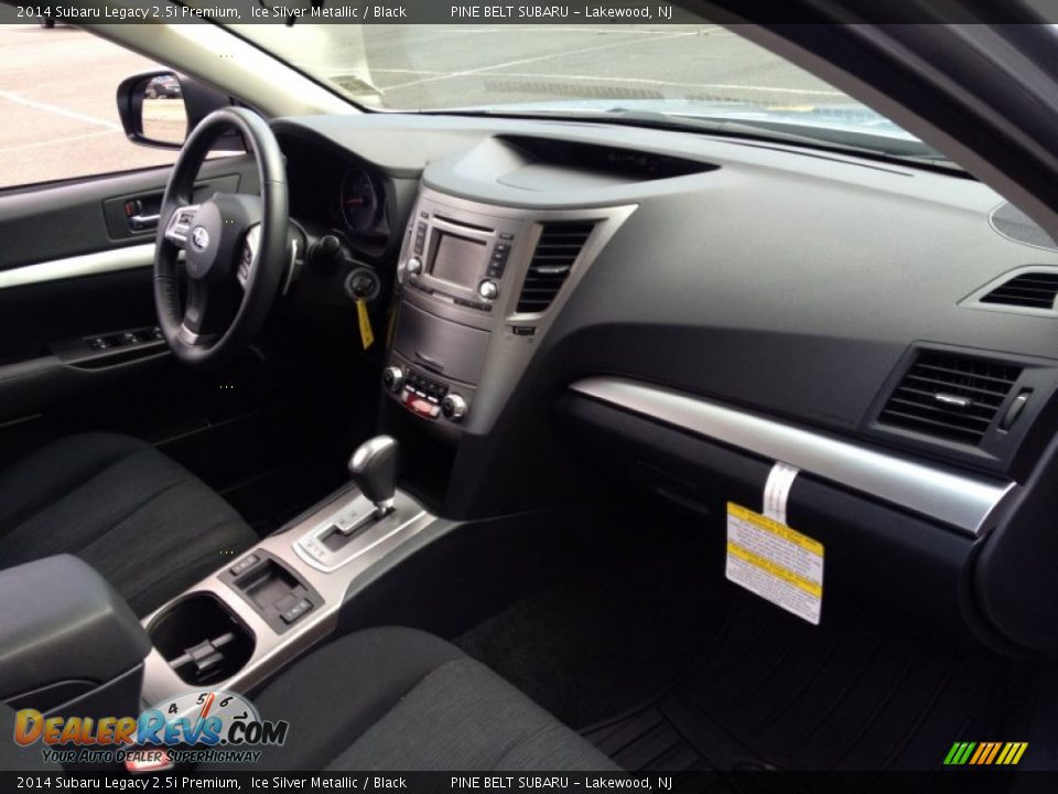 2014 Subaru Legacy 2.5i Premium Ice Silver Metallic / Black Photo #6