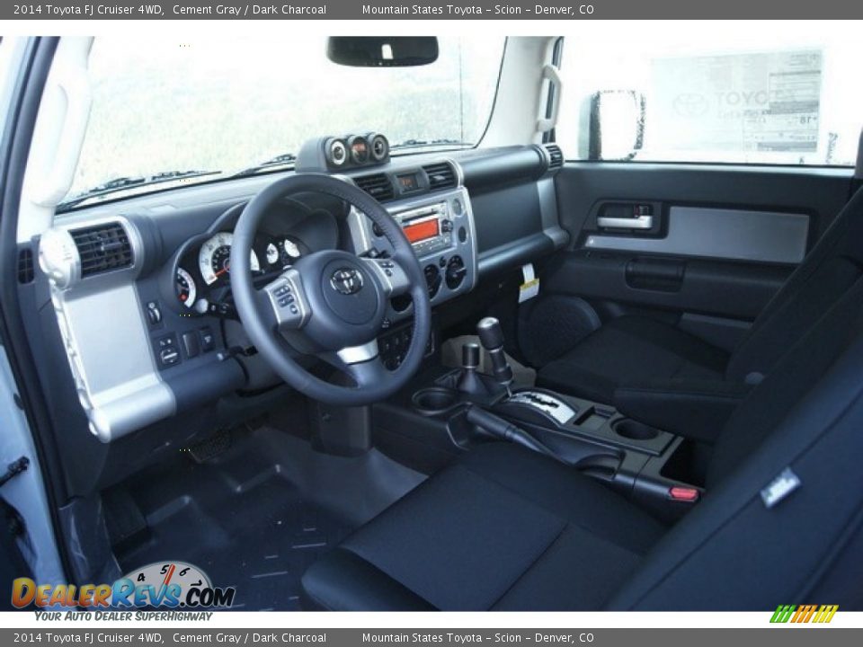 2014 Toyota FJ Cruiser 4WD Cement Gray / Dark Charcoal Photo #5