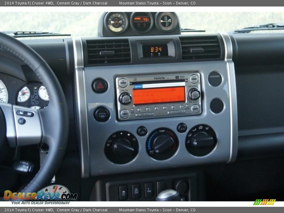 2014 Toyota FJ Cruiser 4WD Cement Gray / Dark Charcoal Photo #6