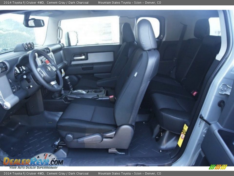 2014 Toyota FJ Cruiser 4WD Cement Gray / Dark Charcoal Photo #8