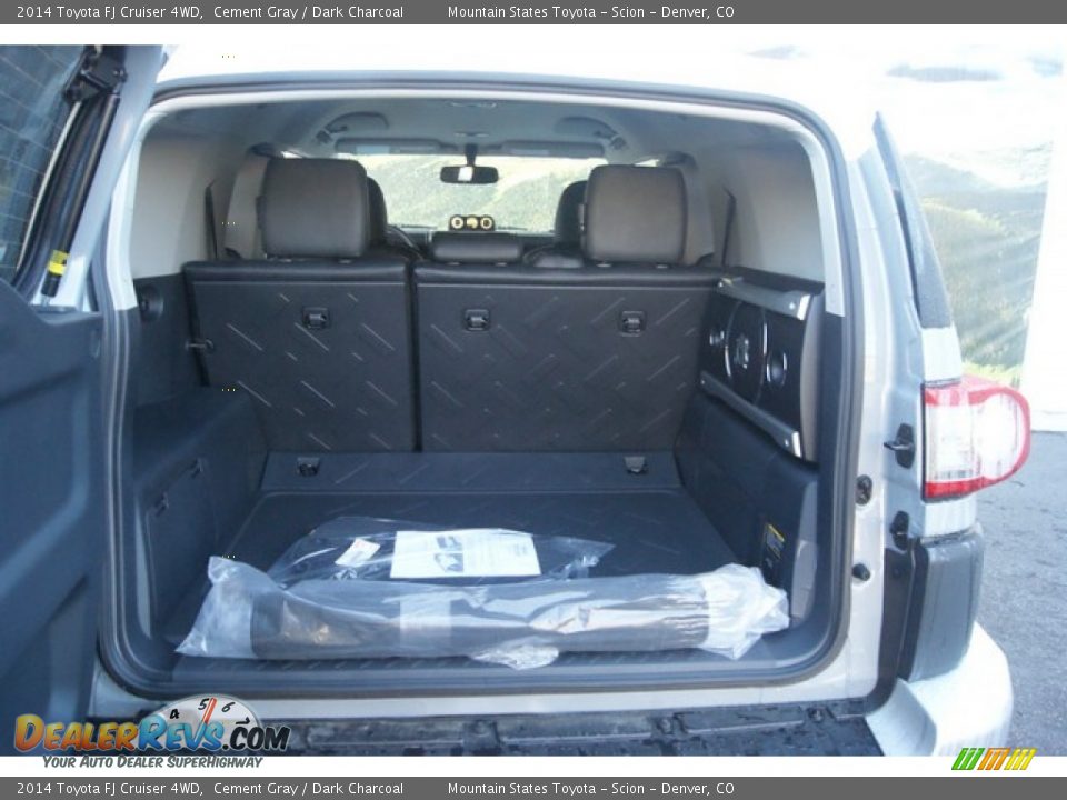 2014 Toyota FJ Cruiser 4WD Cement Gray / Dark Charcoal Photo #9