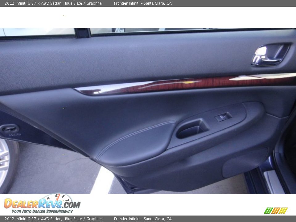 2012 Infiniti G 37 x AWD Sedan Blue Slate / Graphite Photo #20