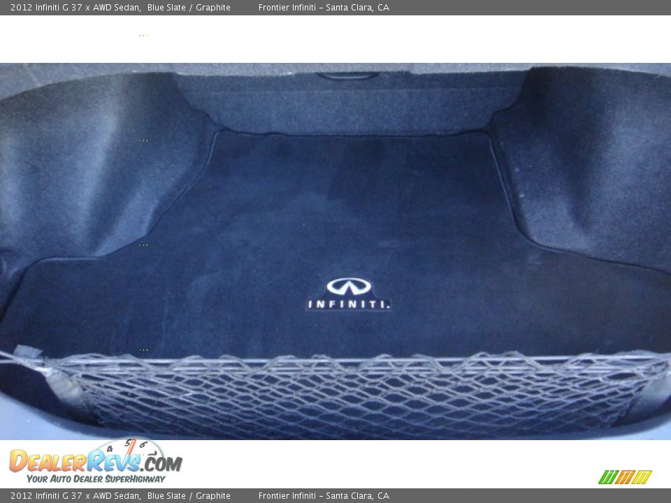2012 Infiniti G 37 x AWD Sedan Blue Slate / Graphite Photo #21