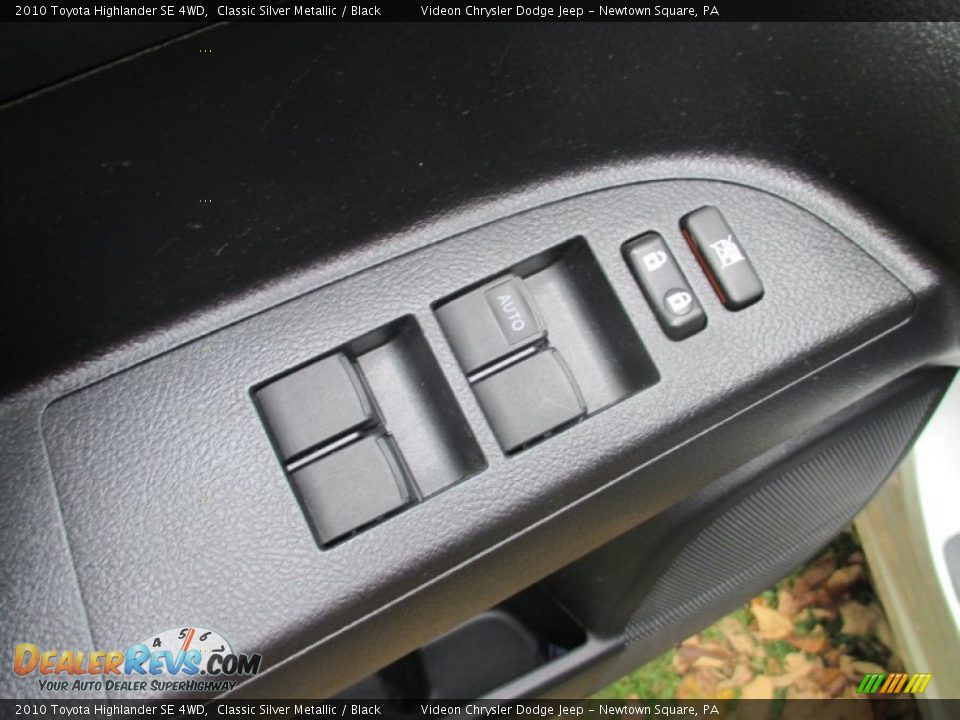 2010 Toyota Highlander SE 4WD Classic Silver Metallic / Black Photo #16