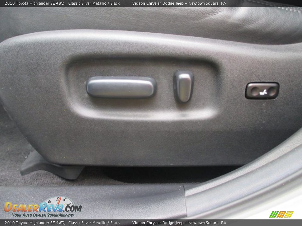 2010 Toyota Highlander SE 4WD Classic Silver Metallic / Black Photo #17
