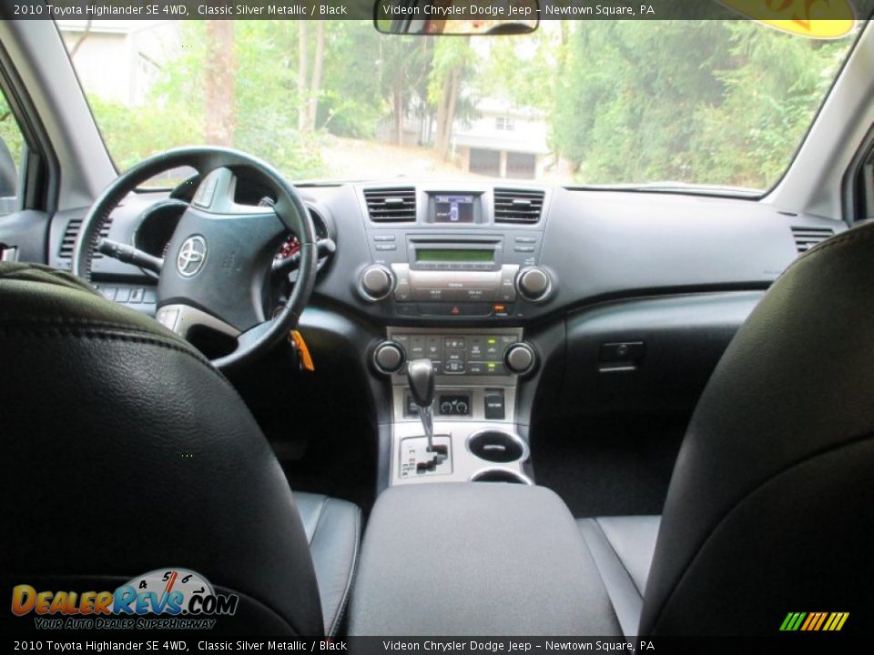 2010 Toyota Highlander SE 4WD Classic Silver Metallic / Black Photo #20