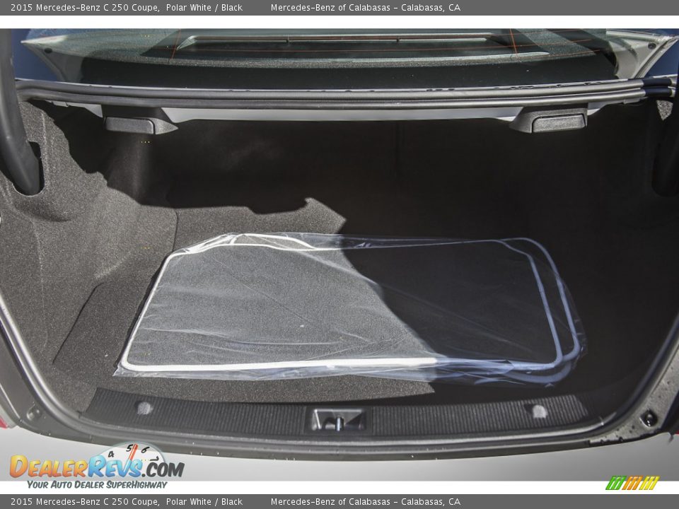 2015 Mercedes-Benz C 250 Coupe Polar White / Black Photo #4